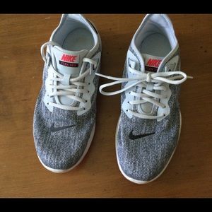 Nike Flex TR9 Black/White/Blue Shoes size 9